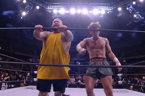 Action Bronson Body Slams Angelo Parker at AEW Event - Watch - XXL