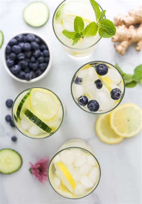 Slimming Lemon Detox Water | 4 Easy Recipes for Weight Loss