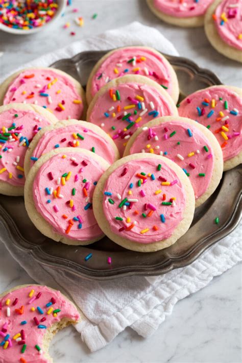 Soft Frosted Sugar Cookies - Cooking Classy