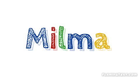 Milma Logo | Free Name Design Tool from Flaming Text