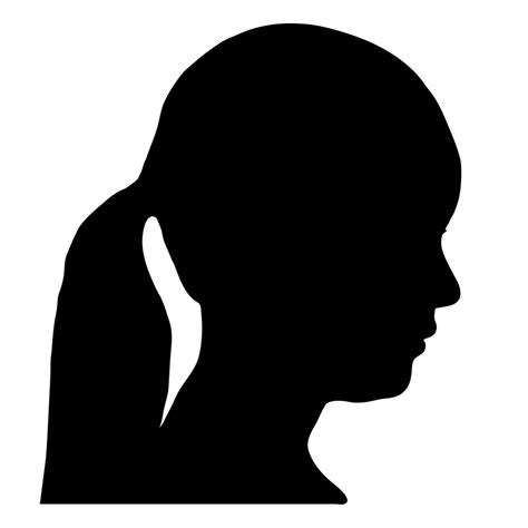 Free Face Silhouette, Download Free Face Silhouette png images, Free ...