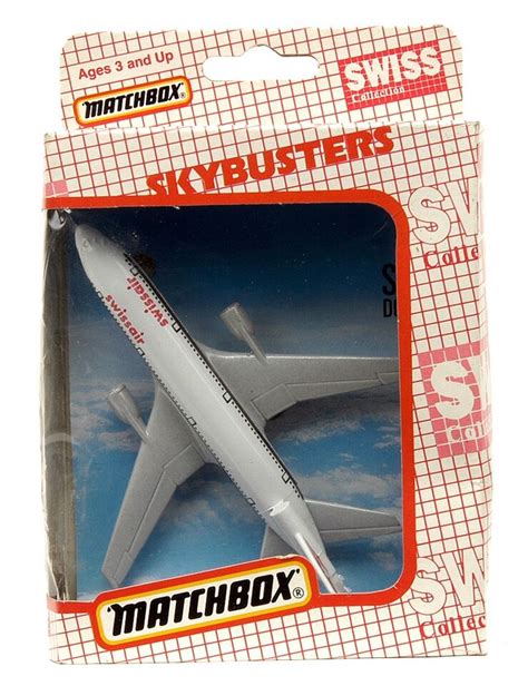 Matchbox Skybusters Swissair DC-10 | Matchbox, Toy airplanes, Fleet