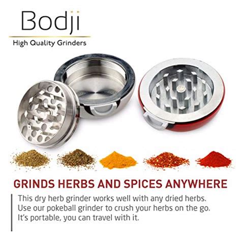 Pokemon Grinder With Pollen Catcher - 3 Part Herb and Spice Grinder, 2. ...