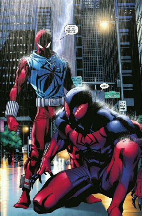 Scarlet Spider vs kaine | Scarlet spider, Marvel spiderman art ...