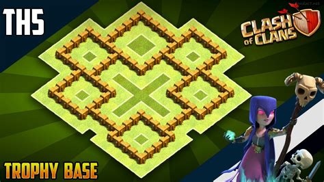 Coc Th5 War Base Layout