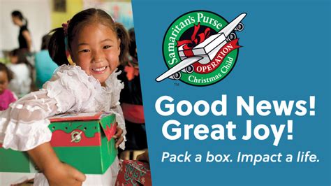 Samaritan's Purse: Collecting Shoeboxes for Operation Christmas Child