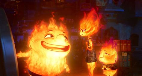 How they made those fire & water characters for Pixar's Elemental