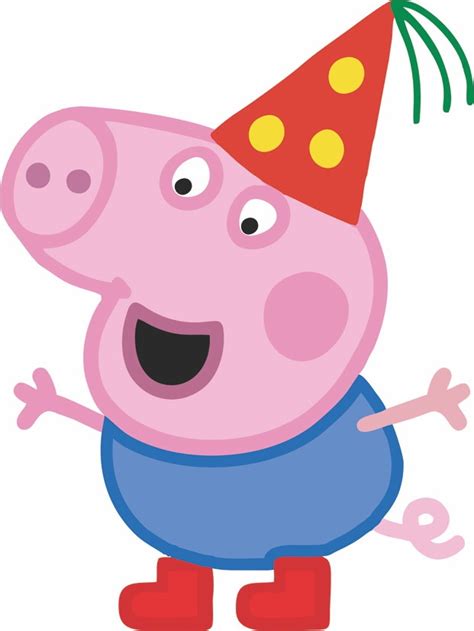 GEORGE pig - Pesquisa Google | Peppa pig birthday, Peppa pig birthday ...