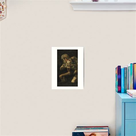 "Saturn Devouring His Son by Francisco Goya (c. 1819–1823)" Art Print ...