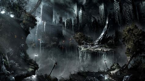 Post-apocalyptic city Wallpaper #8363 City Wallpaper, Desktop Wallpaper ...