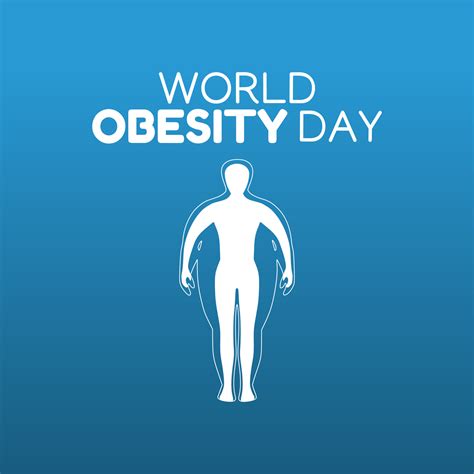 vector graphic of world obesity day good for world obesity day ...