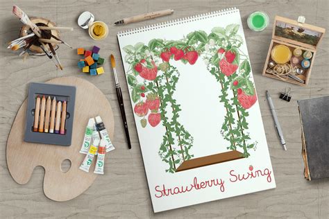 Strawberry Swing. on Behance