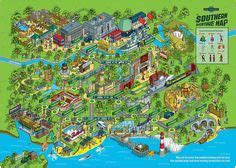 Michigan Adventure Park Map