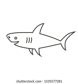 Easy Shark Clipart Images