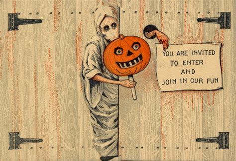 SPOOKSHOWS.COM BLOG: Vintage Halloween Invitation