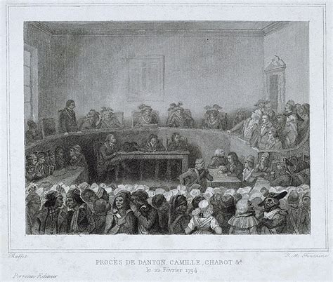 Trial of Danton, Desmoulins & Their Allies (Illustration) - World ...