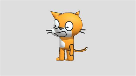 scratch cat but its worse - 3D model by joeystuff [326e2b3] - Sketchfab