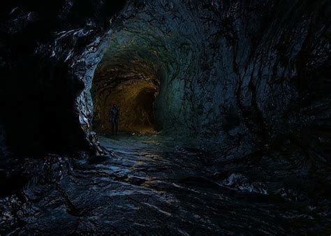 3D model cave with tunnel VR / AR / low-poly | CGTrader