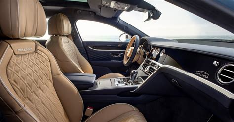 A Peek Inside The Bentley Flying Spur's Luxurious Interior