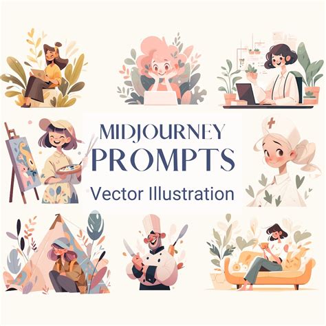 Midjourney Prompts for Illustration Vector AI Guide Vector Arts ...