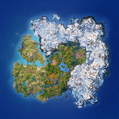 Fortnite Chapter 5 Season 1 new map and all POIs