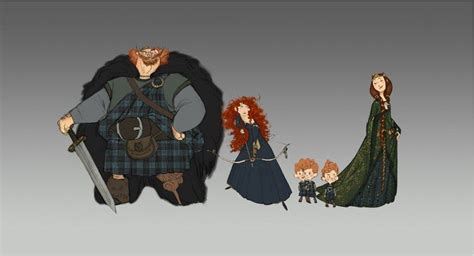 Brave (2012) - Disney/Pixar | 91 фотография | Character design ...