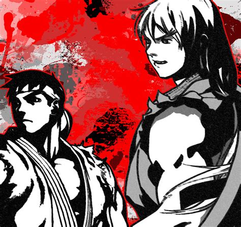 Ryu and Ken by makutevstrec on deviantART