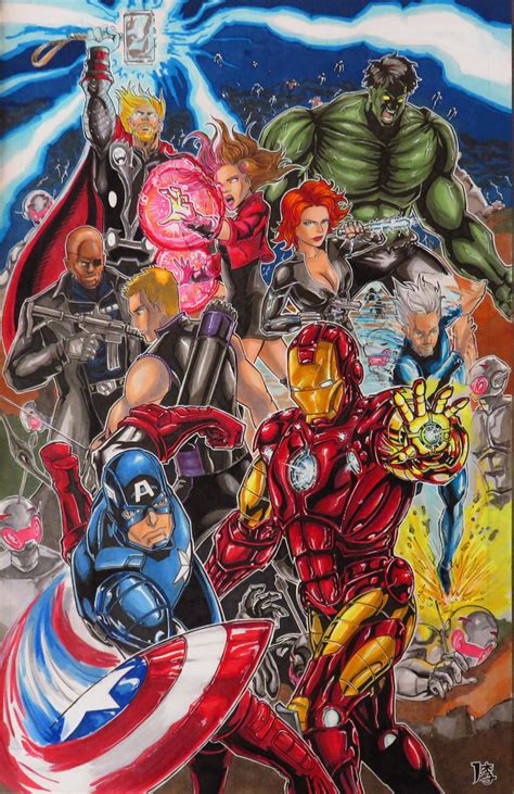 Avengers Fan Art by JohnHLee on DeviantArt