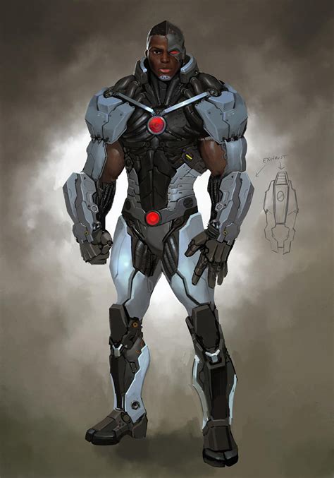 Cyborg Concept Art - Injustice: Gods Among Us Art Gallery