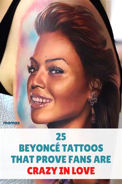 25 Beyoncé Tattoos That Prove The Beyhive Is In Formation | Beyonce ...