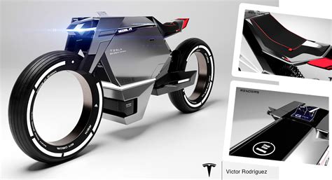 The Model M Electric Cybercycle Study Is A Futuristic Tesla Cybertruck ...