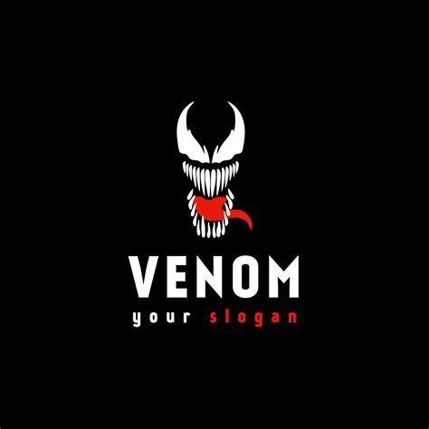 Venom Face Logo - Turbologo Logo Maker