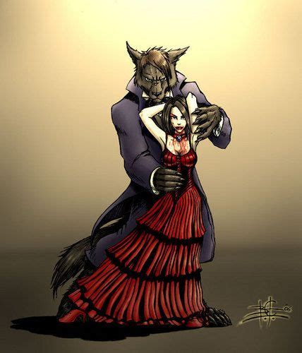 Werewolves & Vampires Fan Art: vampire and werewolve in love | Werewolf ...