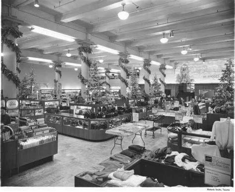 Rhodes department store, tacoma, 1960s | Tacoma washington, Tacoma wa ...