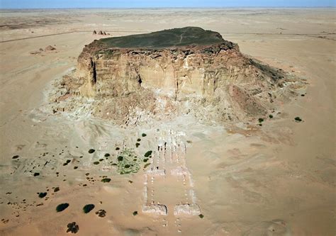 Jebel Barkal, Sudan [OC]. Different drone angle to show one of the ...