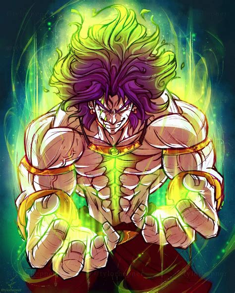 [OC] Broly Drawing (Legend: A Dragon Ball Tale) : r/dbz