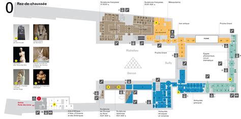 Louvre Museum Floor Plan