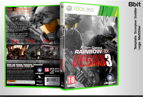 Viewing full size Rainbow Six: Vegas 3 box cover