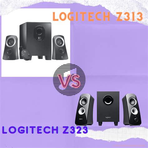 Logitech z313 vs z323: What difference does it make? - SoundboxLab