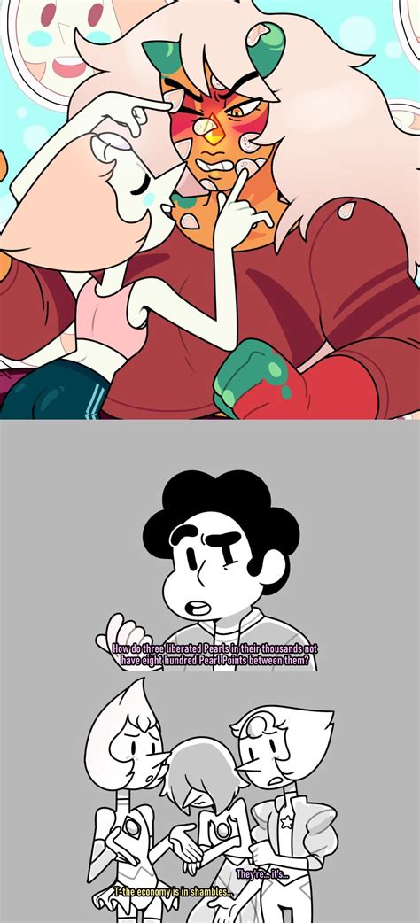 Pearl spamming Jasper’s face with Pearl Points™ | Steven Universe ...