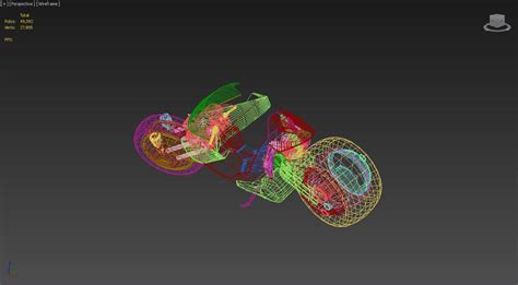 Sci-Fi Motorcycle 3D Model by AlphaGroup