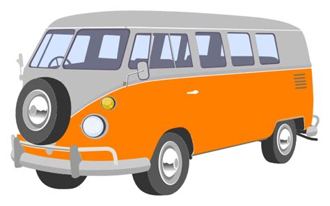 Vw Van Clip Art at Clker.com - vector clip art online, royalty free ...