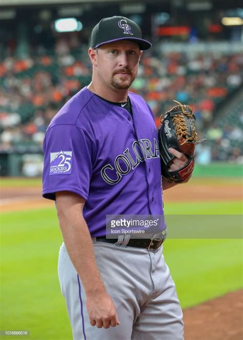 Bryan Shaw, COL // August 14, 2018 at HOU Colorado Rockies, The ...