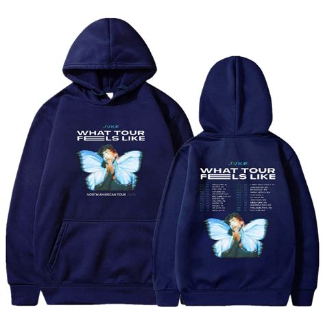 JVKE Merch Hoodie What Tour Feels Like North American Tour 2023 Hip Hop ...