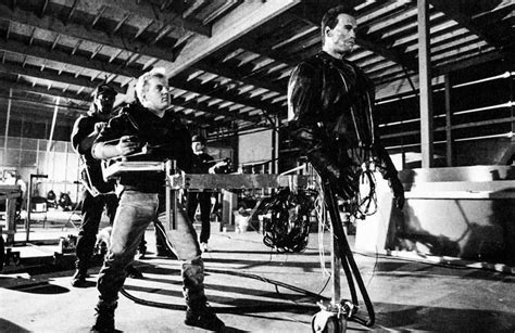 Behind the scenes on Terminator 2: Judgment Day (1991). #terminator # ...