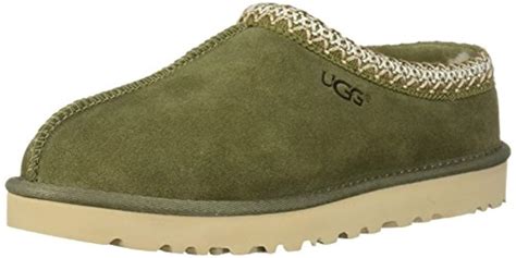 UGG Suede Tasman Slipper in Moss Green (Green) for Men - Lyst