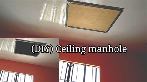 ceiling manhole ng bahay - YouTube