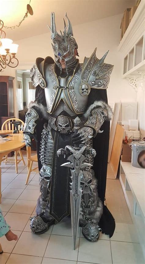 My Mom's Lich King Cosplay (more info in comments) | Lich king, Geeky ...