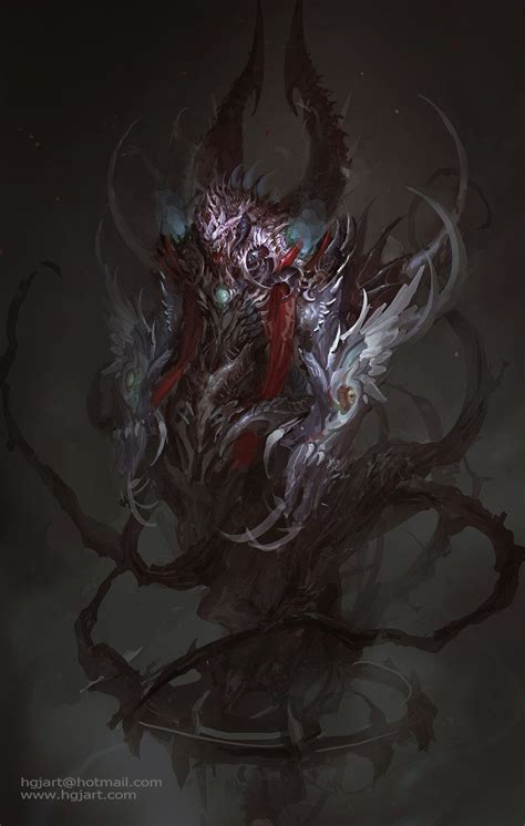 Nightmare demon by hgjart on DeviantArt | Fantasy concept art, Concept ...