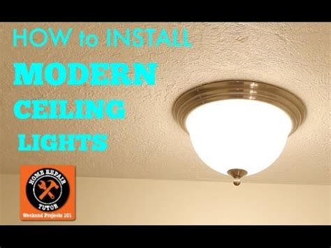 How To Install Ceiling Light - hobbygoo